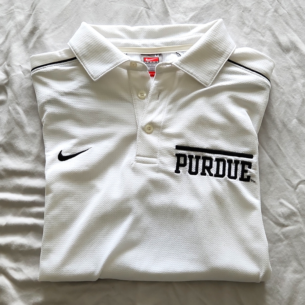 Men's Purdue Nike Polo